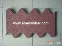 Sell interlocking Z-Brick rubber tile