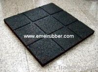 Sell recycled rubber floor