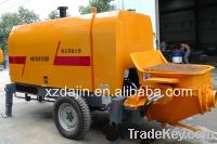 trailer concrete pump HBTS80-16-145R