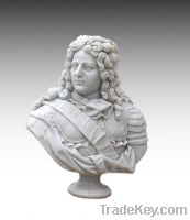 Sell hand carved natural marble bust