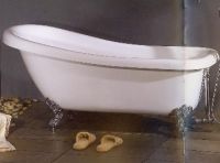 61" Slipper Claw Foot Bath Tub Tubs