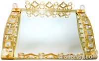 Sell metal mirror serving tray