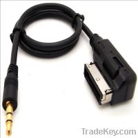 AUDI 3.5MM AUDI AMI Interface Cable 3.5mm Jack Aux-IN Cable
