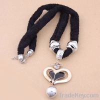 Sell China cheapest fashion Resin+Acryl+Fabric korean style Necklaces