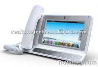 Sell 7 Inch TFT-LCD VoIP Video phone Android 2.2 OS