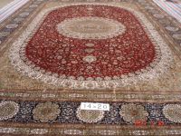 Sell big size turkish artifical silk carpet 14x20