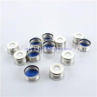 Sell 17.5mm Blue PTFE/White Silicone Septa With18mm Open cap