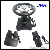 Game racing steering wheel for PS2