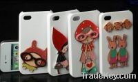 Sell Lovely Design Plastic Mobile Phone Cases for iPhone 4G/4S