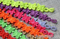 Sell Lace Knitting Bracelets Butterfly Skull Flower Shape Various Designs
