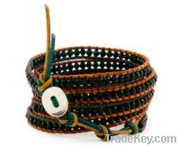 Sell chanluu5 Circles Natural stone MIX WRAP BRACELET multilayer bracelets