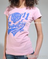 2012 Hotsale, Short Sleeve, O-Neck Women's T-shirt