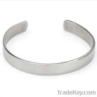 Steel cuff bracelet, wholesale steel bangles-SB3219