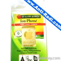 Sell 24K gold apple anti radiation sticker
