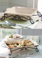 Sell Casserole Casserole & Caddy Set Kitchen Product Metal Stand