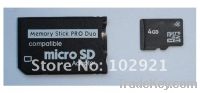 Sell  microSD to MS PRO Duo adapter factory direct distributor