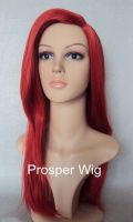 2015 New Long Red Costume Wig Heat Resistant Fiber Hot Sale (LW57 137)