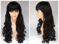 New Fashion Long American African Curly Synthetic Cheap Hair Wig