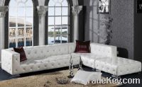 Sell half leather sofa DF8030