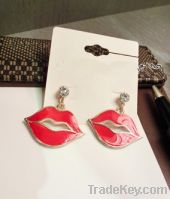 Sell sexy lip earrings