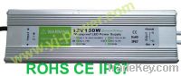 12V 150W Waterproof LED Power Supply for LED Strips Constant Voltage
