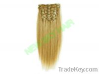 clip in hair extension of straight (8 piece 20clip)