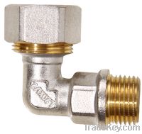 Sell Screw fittings in Brass for multilayer pipes