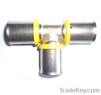 Sell press fittings in brass for multilayer pipe