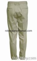 Sell golf trousers, casual pants, 100% cotton
