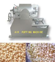 Large-scale air flow puffing machine