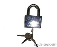 Square iron padlock
