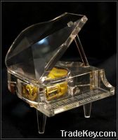 Crystal Piano Music Box For Gift (HXCC-001-10)