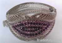 Fashion crystal Diamond Silver Plating alloy Bracelet