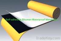 Sell self-adhesive bitumen waterproof membrane