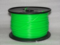 1.75mm  PLA green   filament for FDM  3d printer