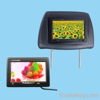 7-inch headrest and bracket style TFT-LCD monitor, HD868