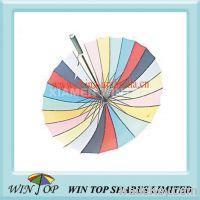 Sell 23" straight rainbow 24k umbrella