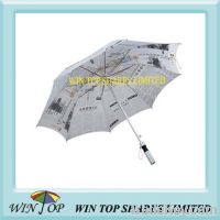 Sell 23" straight promotional news paper umbrella