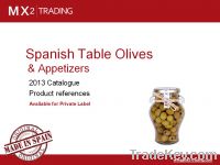 Spanish Table Olives & Appetizers - private label and brands