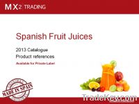 Spanish Fruit Juices - Private Label and Spanish brands