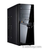 PC case (  Injection shining of front panel, and slim design for trendy