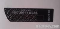 Sell security seal labels