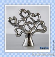 fashion porcelain heart shape  indoor home decoration crafts