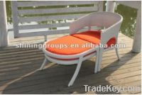 Sell Aluminum tube rattan garden chair set C067
