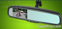 4.3 inch car rearview mirror monitor for Renault Buick Fisker Infiniti