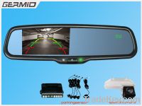 GPS-4.3inch car rearview mirror GPS navigation with AUTO DIMMING parki