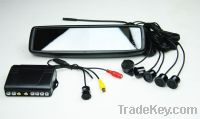 parking sensor with license camera and TFT LCD monitor