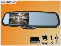 4.3 inch auto-dimming rearview mirror with bluetooth, rearview mir