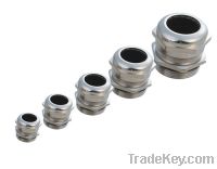 Water-resistant Brass Cable Glands with Nickel-plated, NBR Sealing Rin