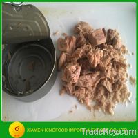 Canned tuna in vegetable oil